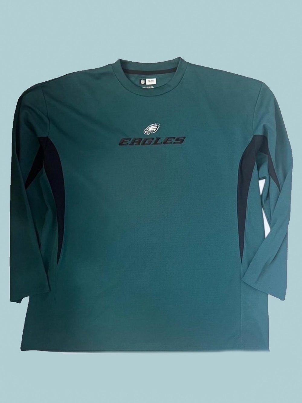 Men's NFL Philadelphia Eagles Long-Sleeve Performance Shirt (Flawed)